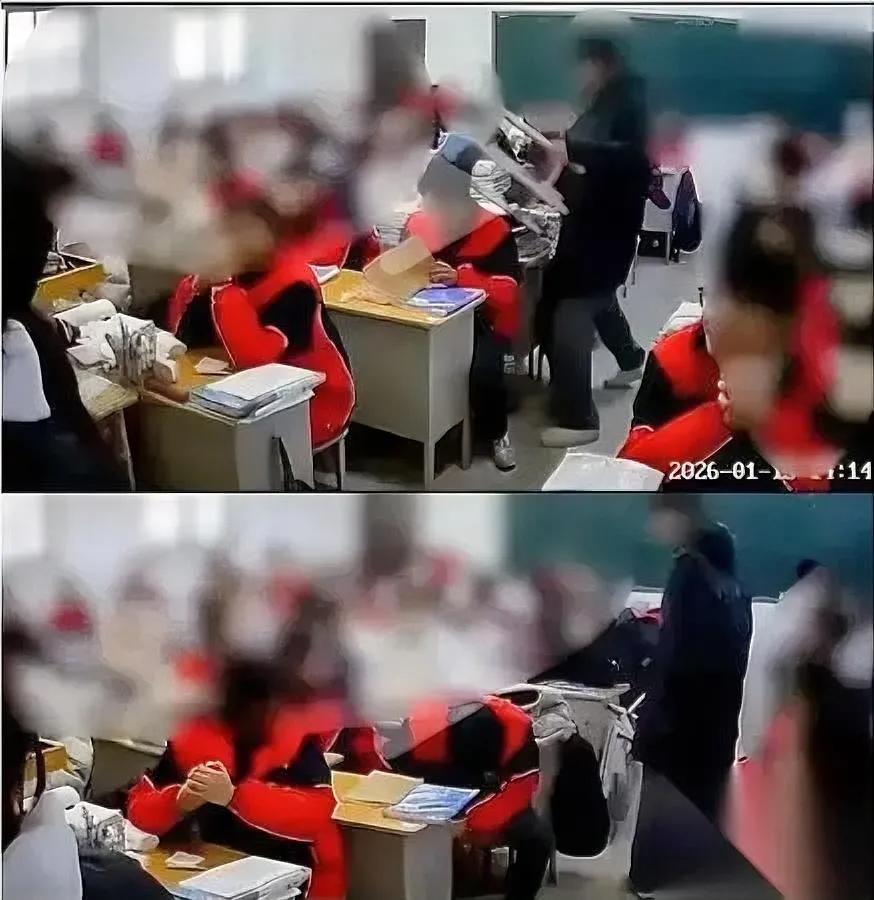 学生被砸，最该谢谁？

不是同学妈妈，竟是班主任！

那天班主任对着监控沉默一下