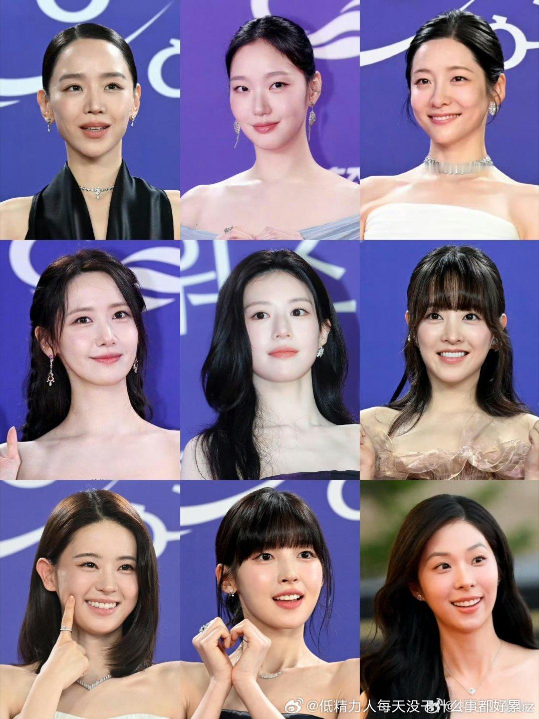 金高银真难看林允儿眼睛也变小了感觉 