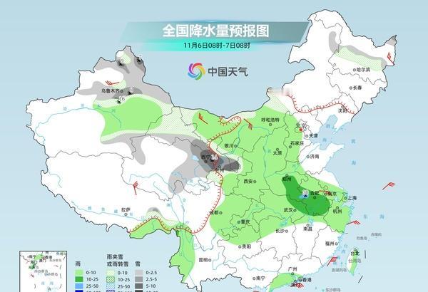 西北、华北、东北以及江南到西南地区东部等地明显降温，局地气温降幅可超10℃，公众