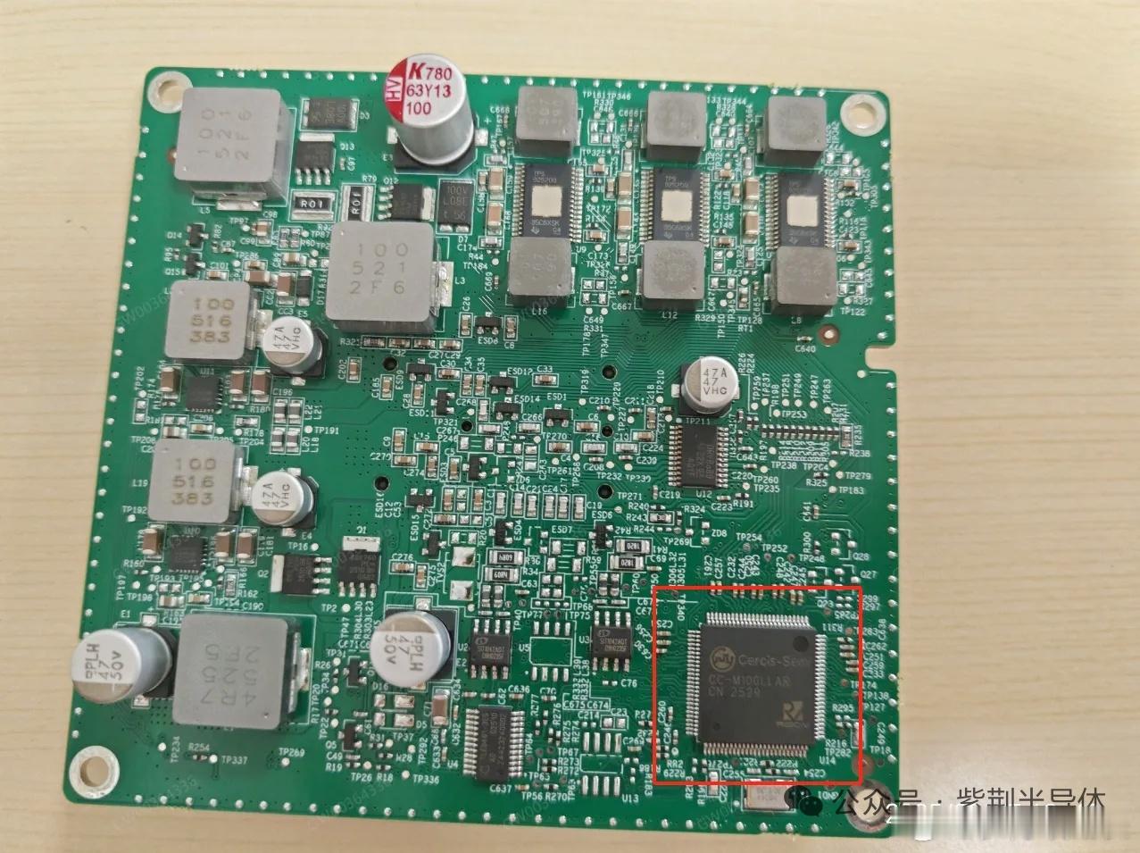 长城紫荆车规级 RISC-V MCU 紫荆 M100 完成量产PCB贴片，加速进
