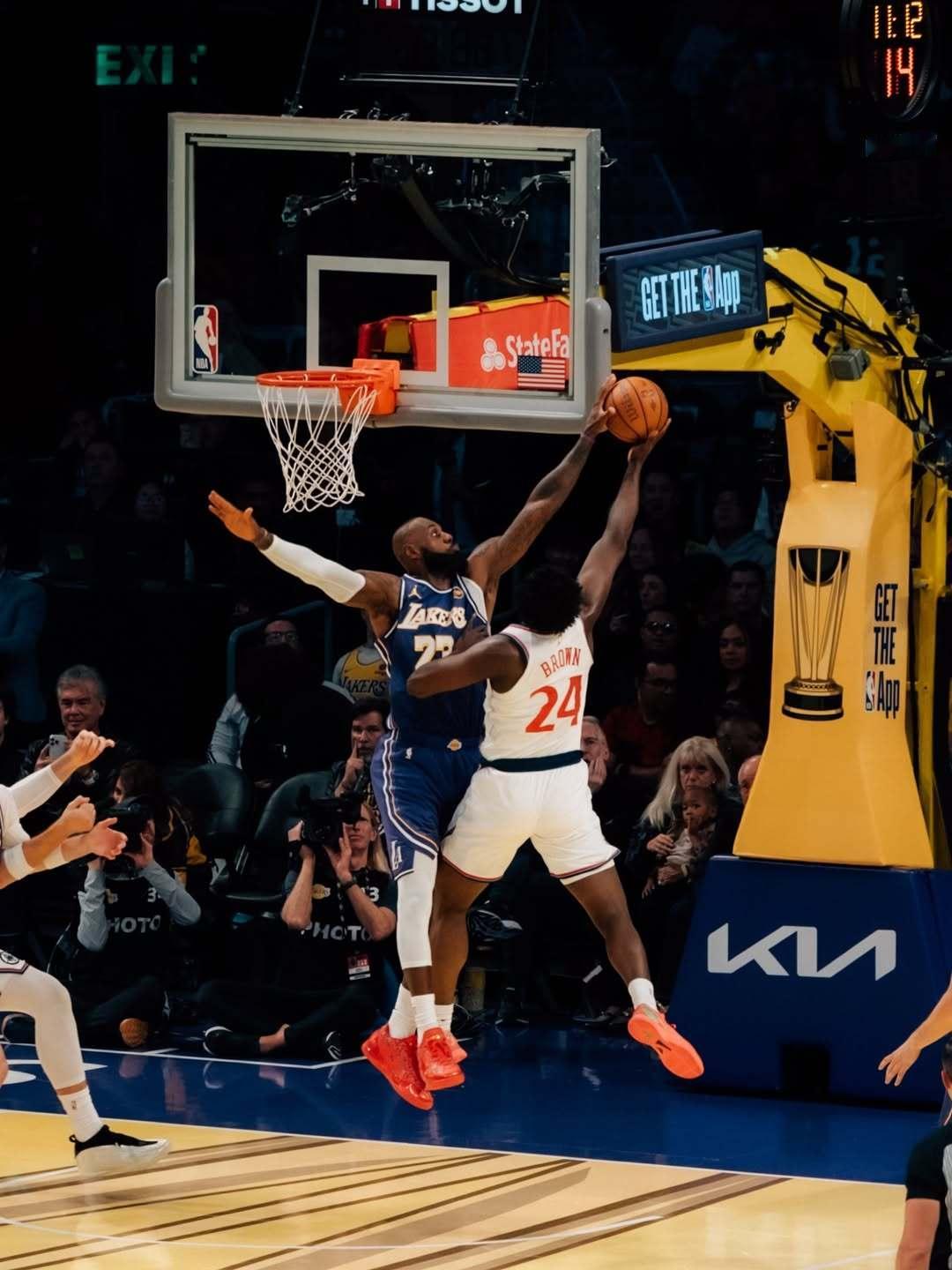 🍿 NBA CUP 🏆 快船vs湖人洛杉矶湖人