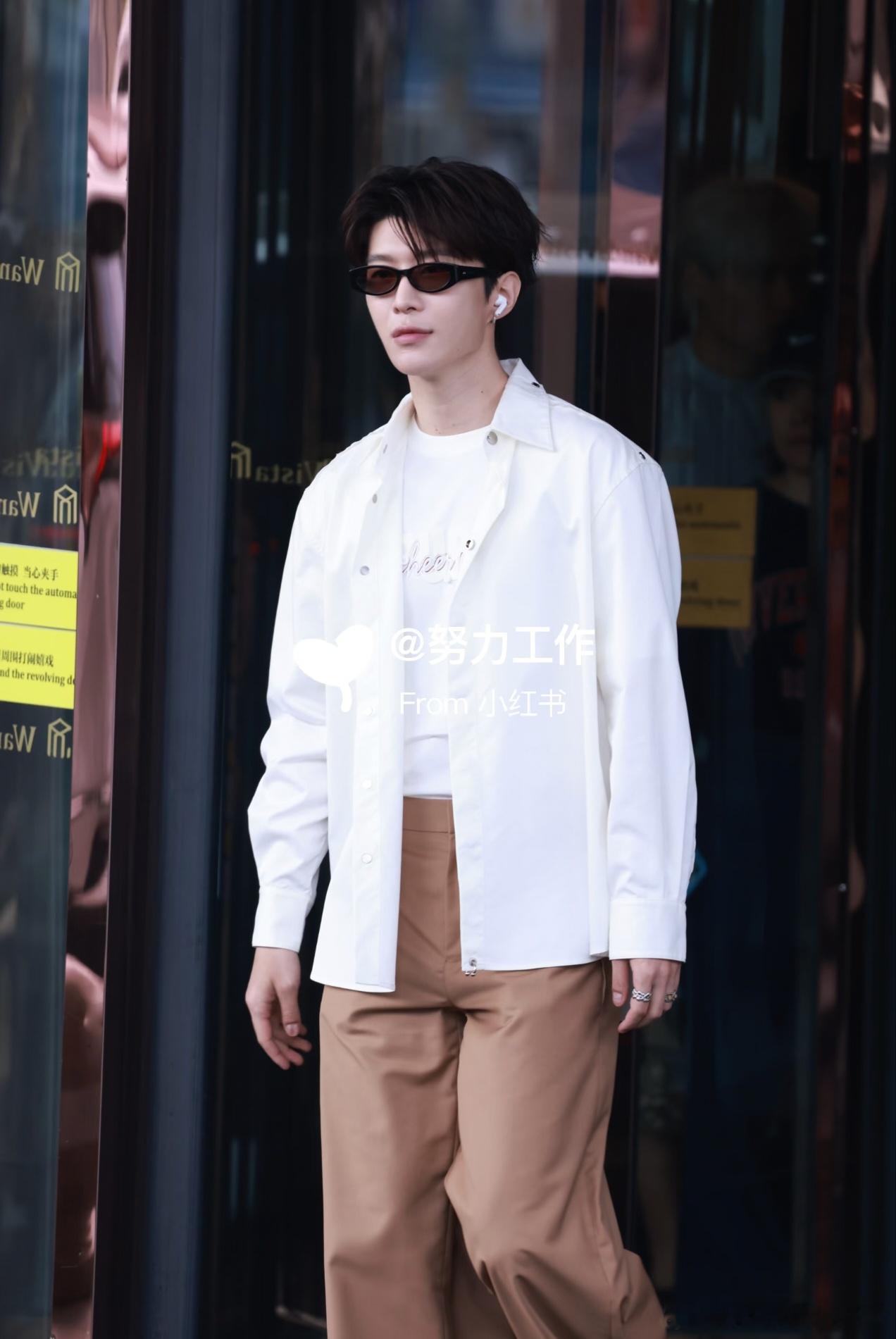 奔跑吧男星今日录制造型路透范丞丞、李昀锐、张康乐、陈立农 