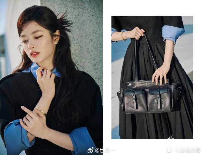 徐若晗 英语老师的即视感 选对造型的徐若晗太绝了！Prada 活动黑色穿搭适配度