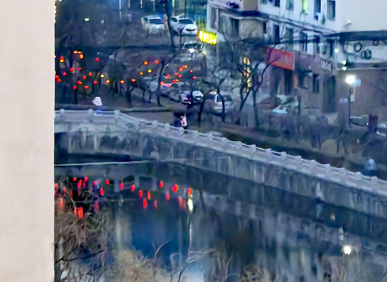落日后的小景