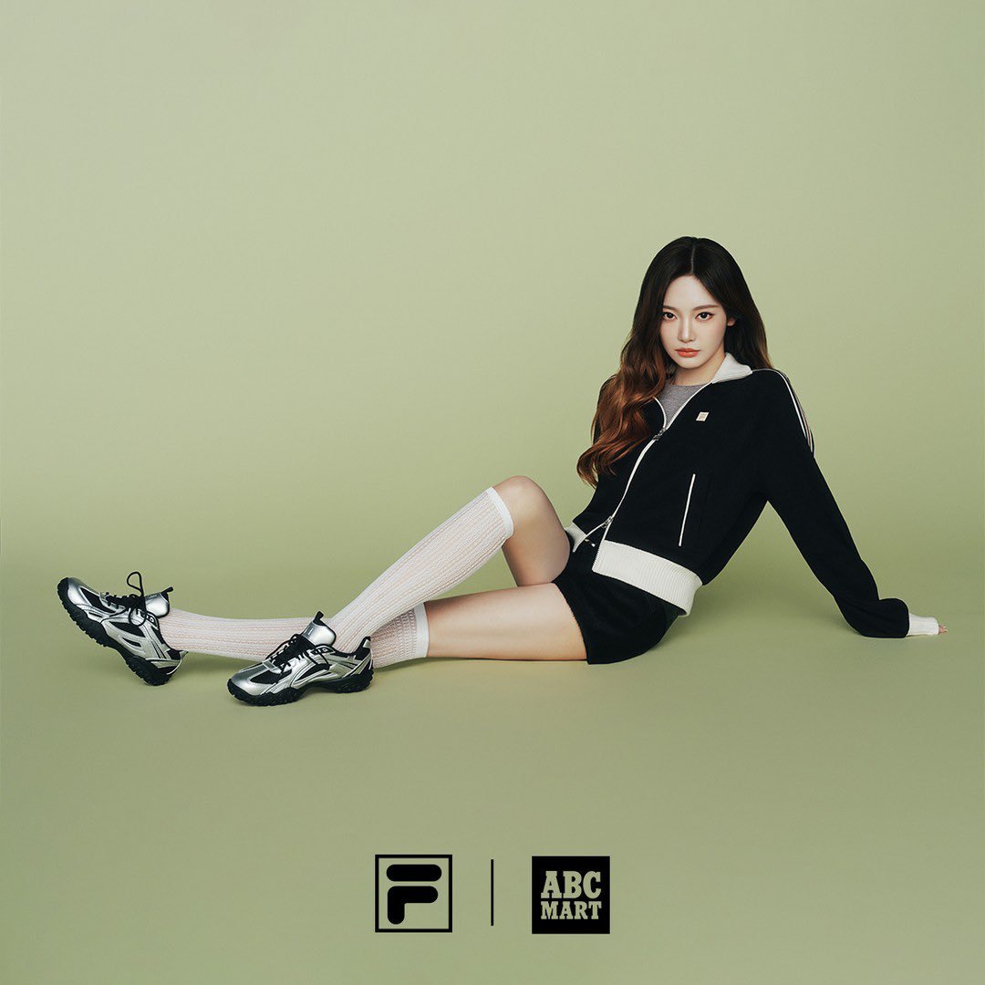 NINGNING × FILA × ABC-MART🖤 ​​​