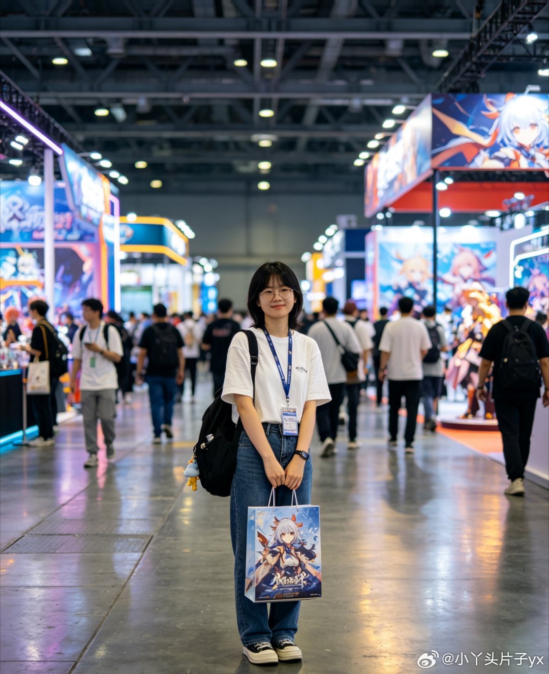 集你所爱这张照片是我专程前往2026 ChinaJoy展会现场拍摄的珍藏画面，踏