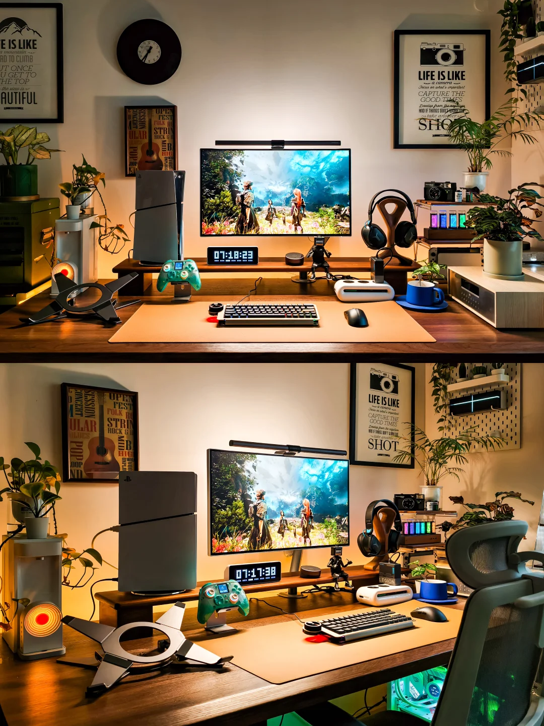 桌搭分享|下班只想回到我的电竞小窝