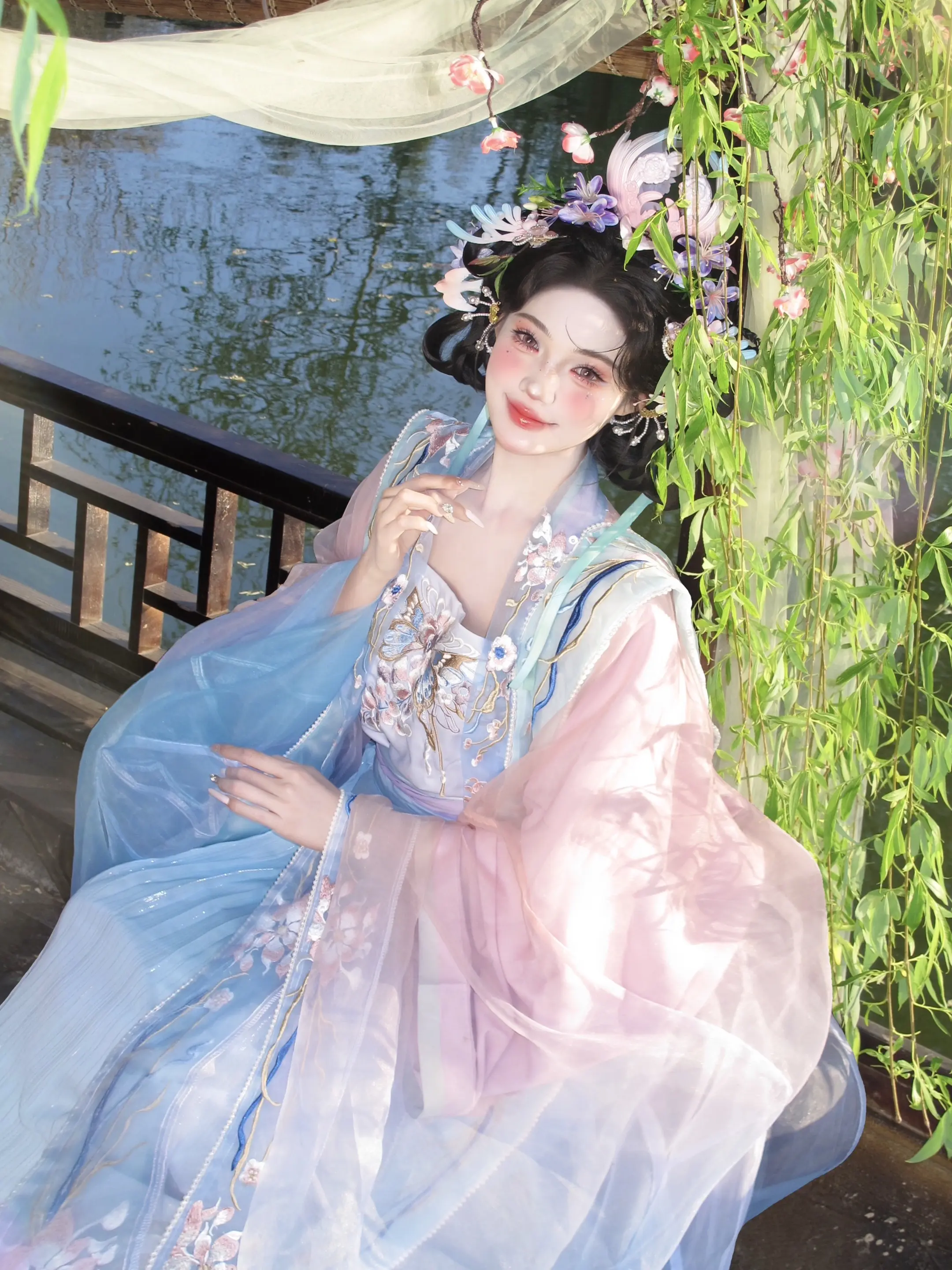 终于拍到了心心恋恋的宋制簪花啦。