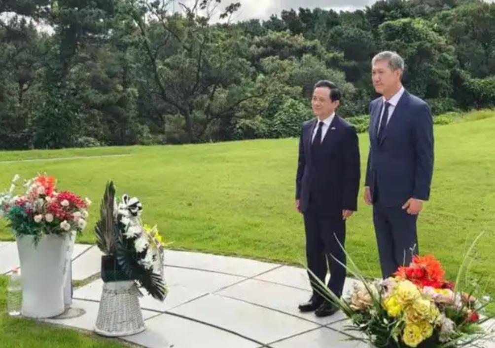 8月19日，我驻韩大使戴兵做出了一个意味深长的动作，抛开了韩国政府，赴坡州祭扫韩