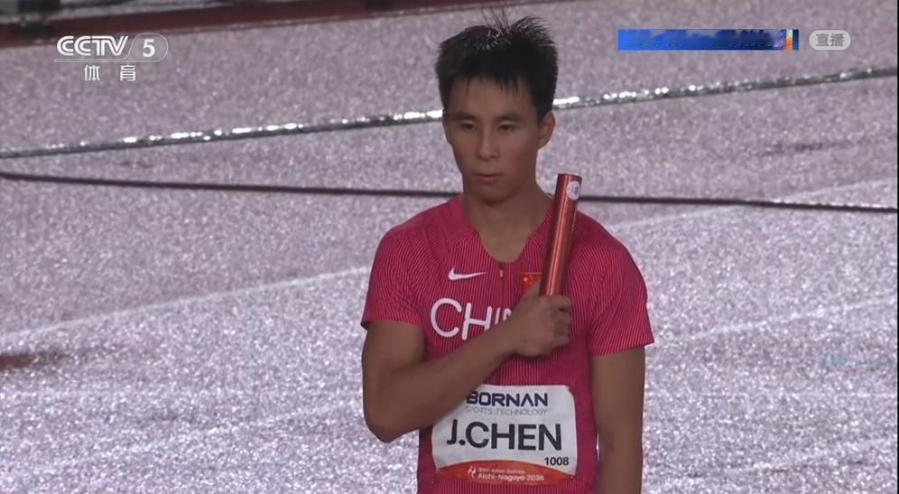 成功卫冕！中国队夺得男子4×100米接力亚运金牌
 名古屋亚运会田径男子4×10