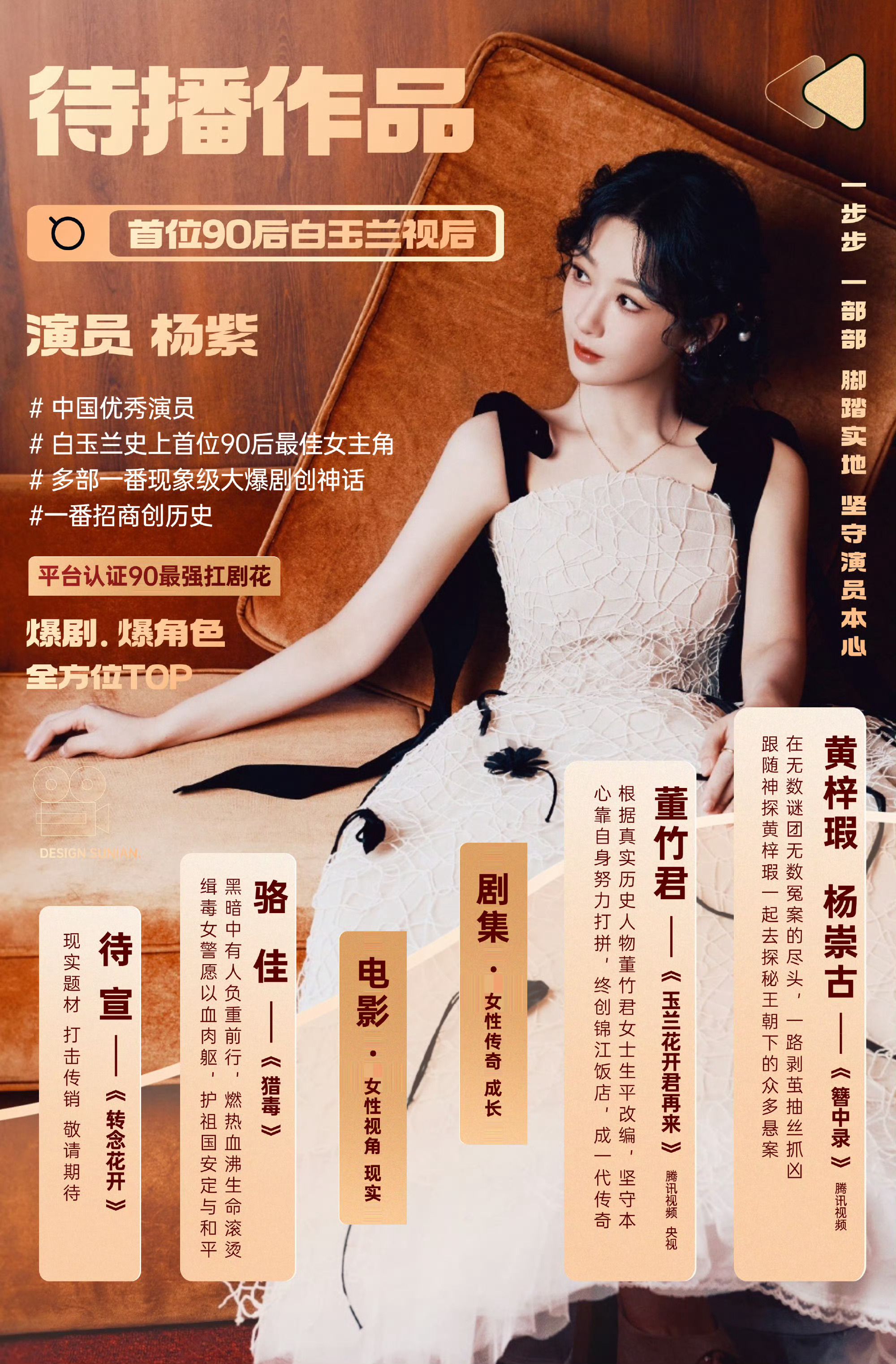 杨紫杨紫 未曾谋面的也终会相遇，慢慢来吧，慢慢约会吧。