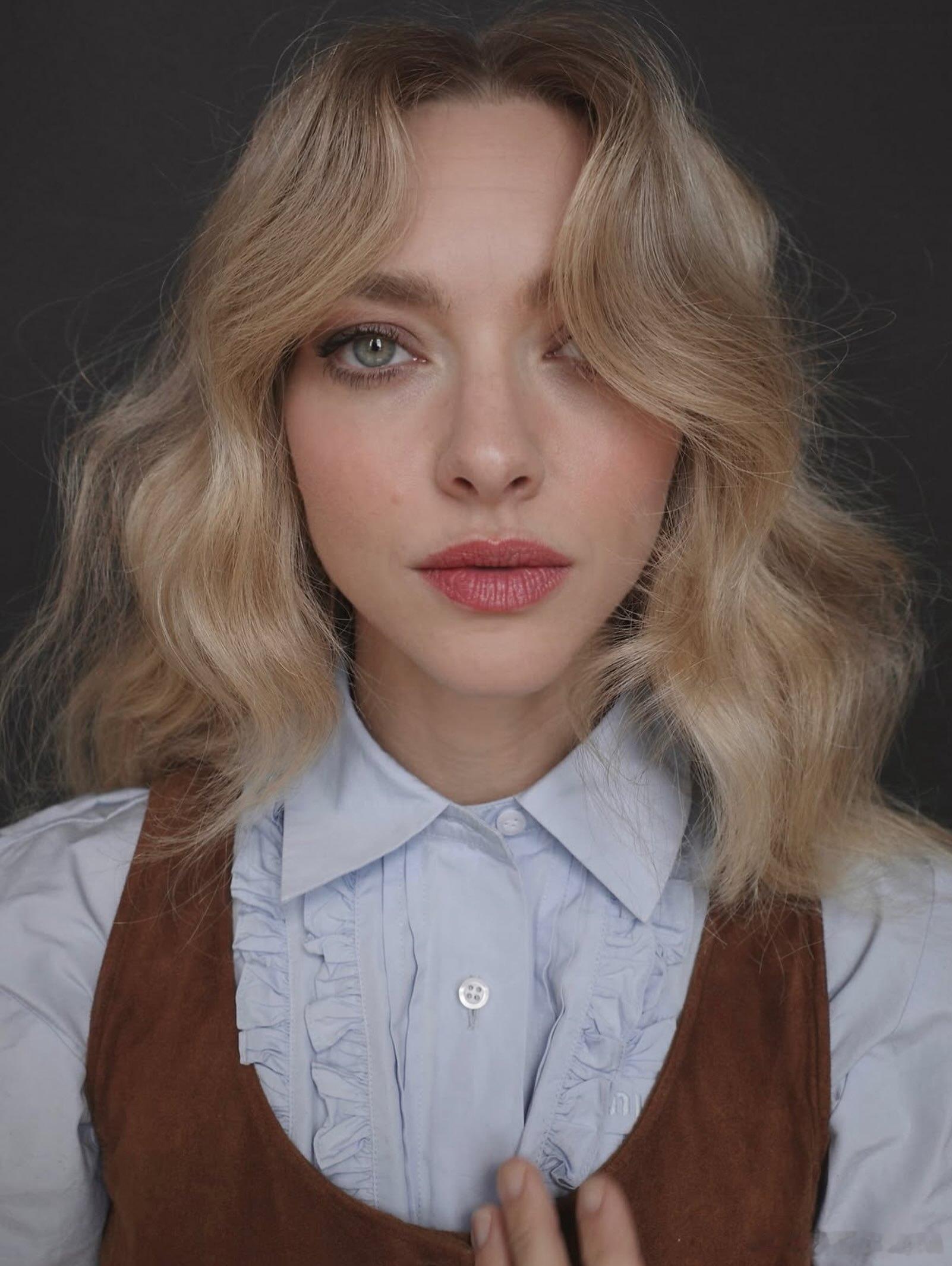 Amanda Seyfried阿曼达塞弗莱德新妆造，应该为动画新片《Steps》