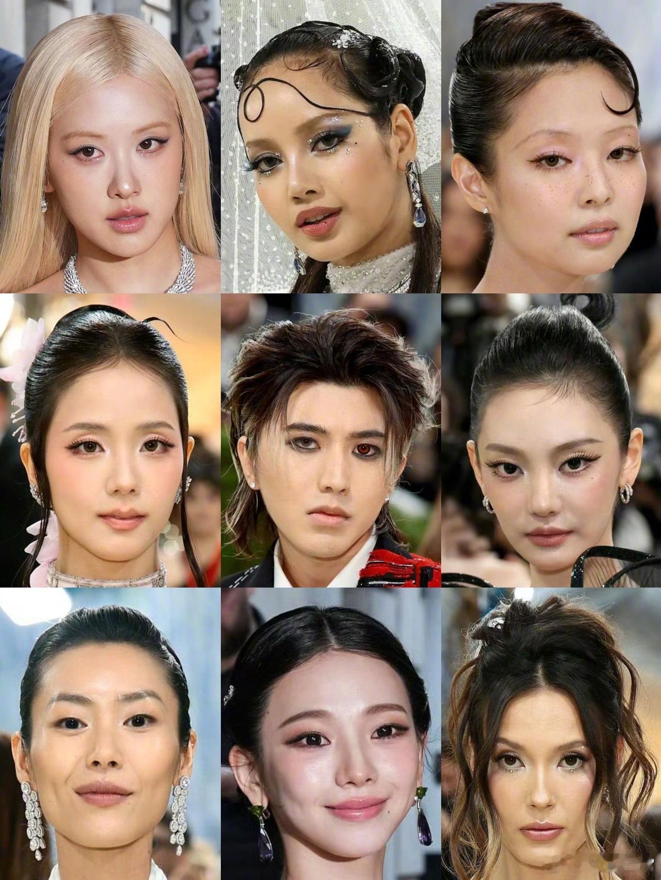 MetGala红毯怼脸生图蔡徐坤、谷爱凌、刘雯、jennie、lisa、朴彩英、