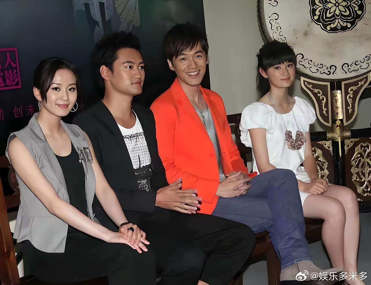 胡歌当年居然没有和左一这个美女在一起！太可惜了吧！ 