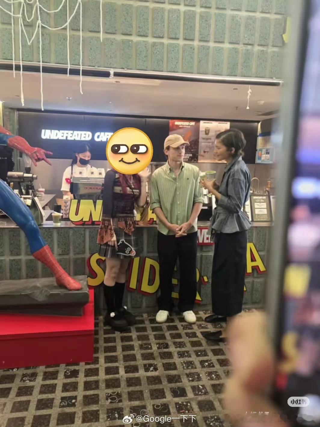 上海偶遇赞达亚荷兰弟赞达亚好有气质 