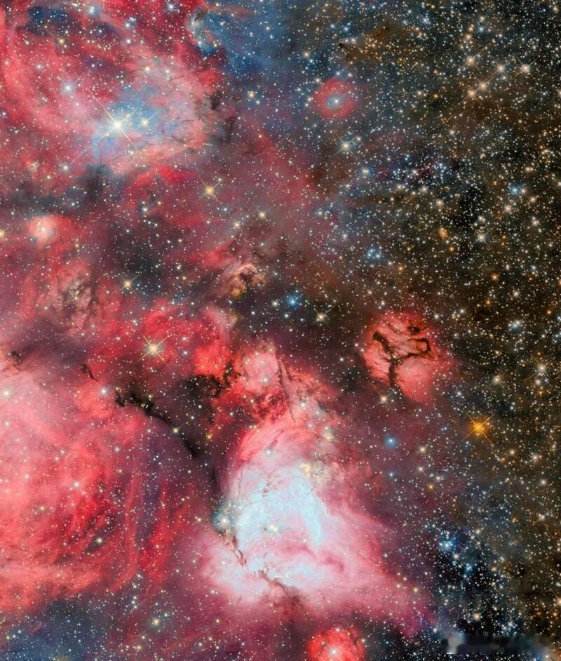 【恒星也会“吹泡泡”？哈勃捕捉16万光年外宇宙气泡，暴力塑造巨型星云】海外新鲜事