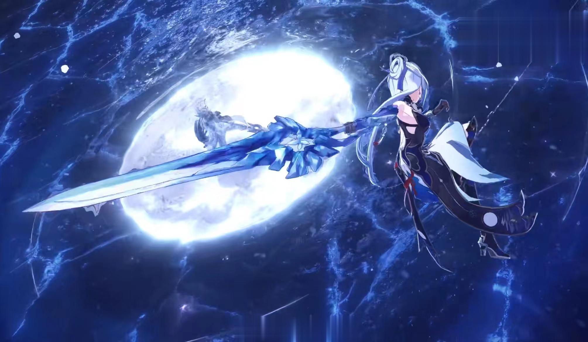 #崩坏星穹铁道[超话]##镜流pv##星穹铁道镜流##星穹铁道1.4# 吗呀这个