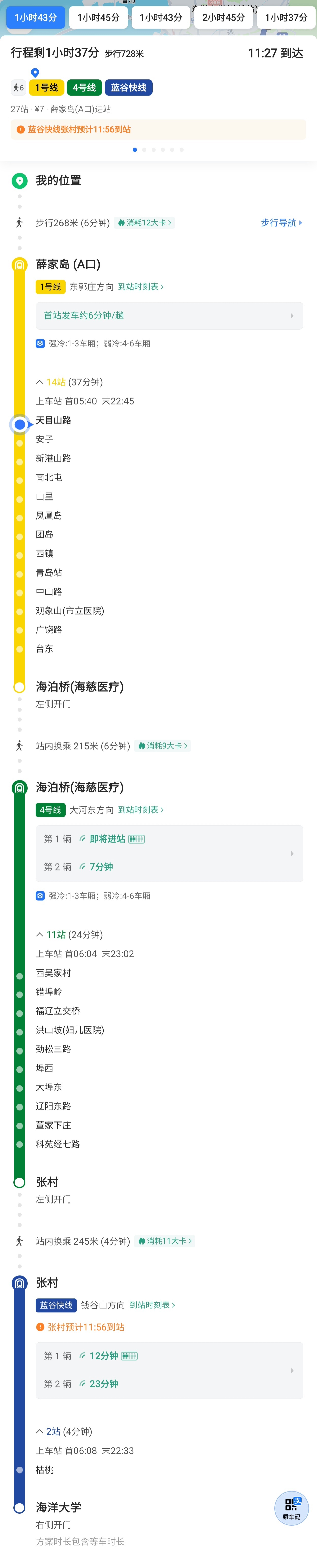 出发去青岛百利酒庄~地铁坐穿，原来就在中国海洋大学附近。 