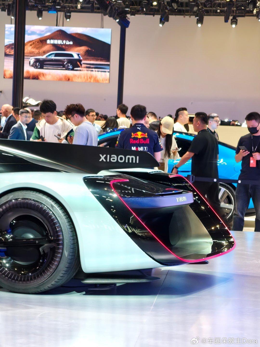 2026北京国际车展 北京车展亲眼见小米VGT！昨天展台上布置车的时候就看见套着
