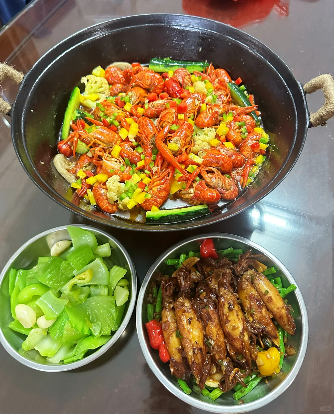 广州一家四口的晚餐！