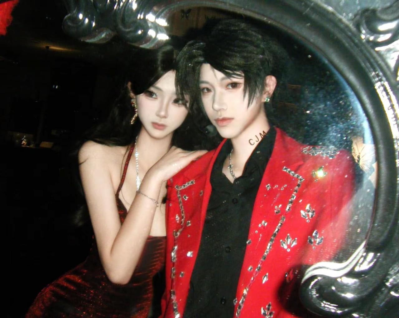 Ming&颂伊。铭罕 韩颂伊 明均尘 仿妆不仿人