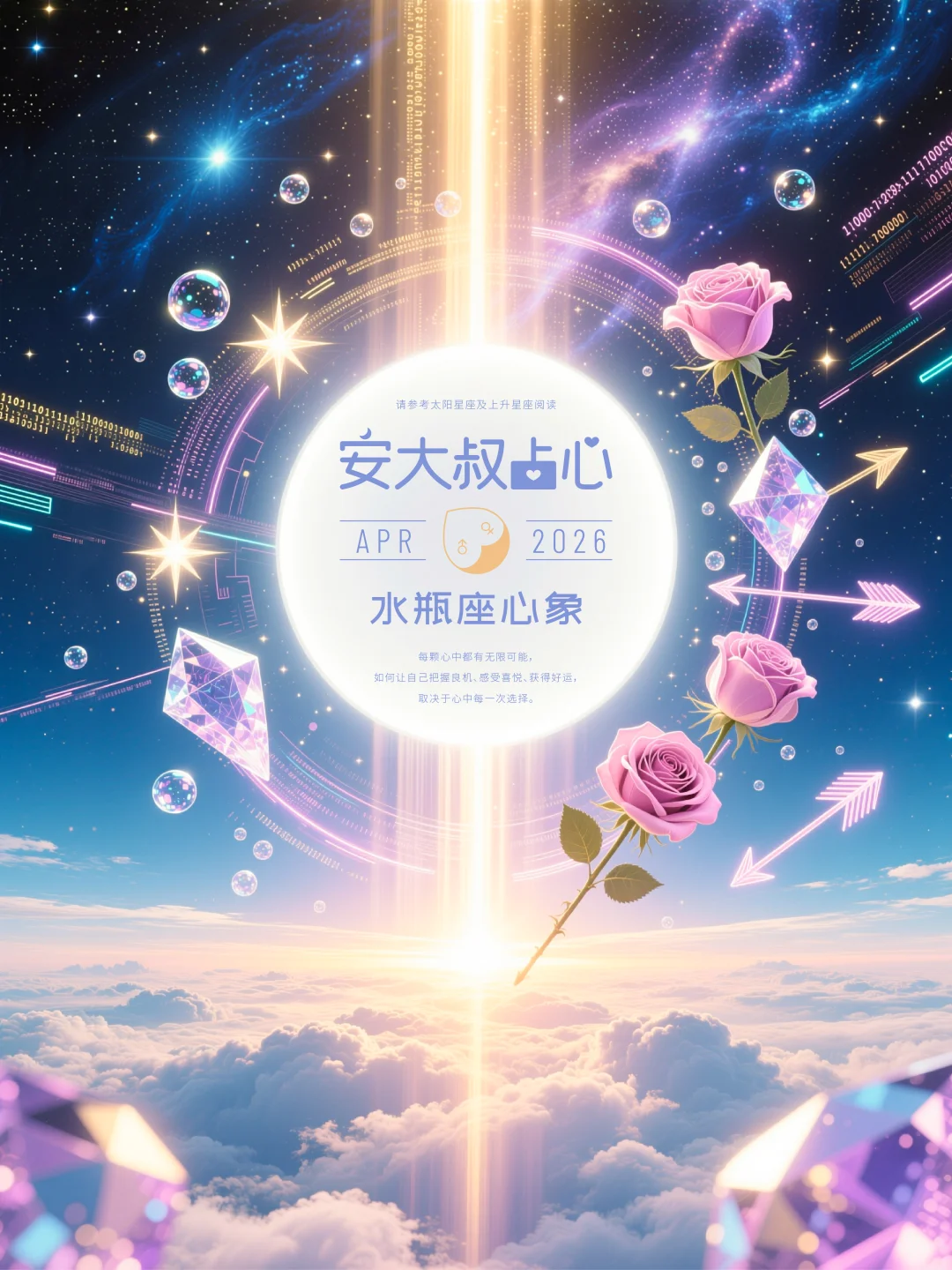 看看心里｜安大叔占心2026年4月心象｜水瓶