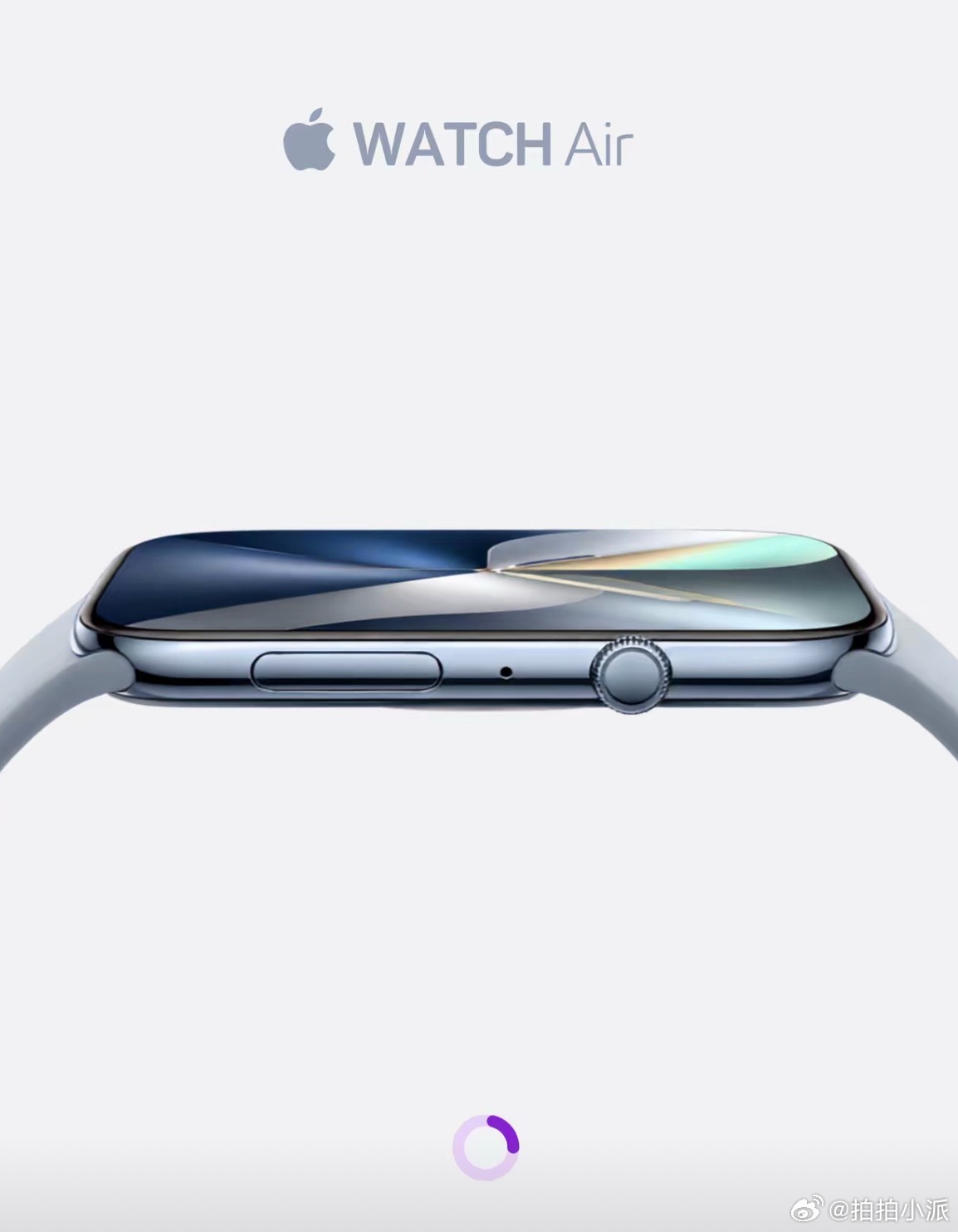 看网友说Apple Watch也要出Air了，还是轻薄极简设计，本来已经打算换S
