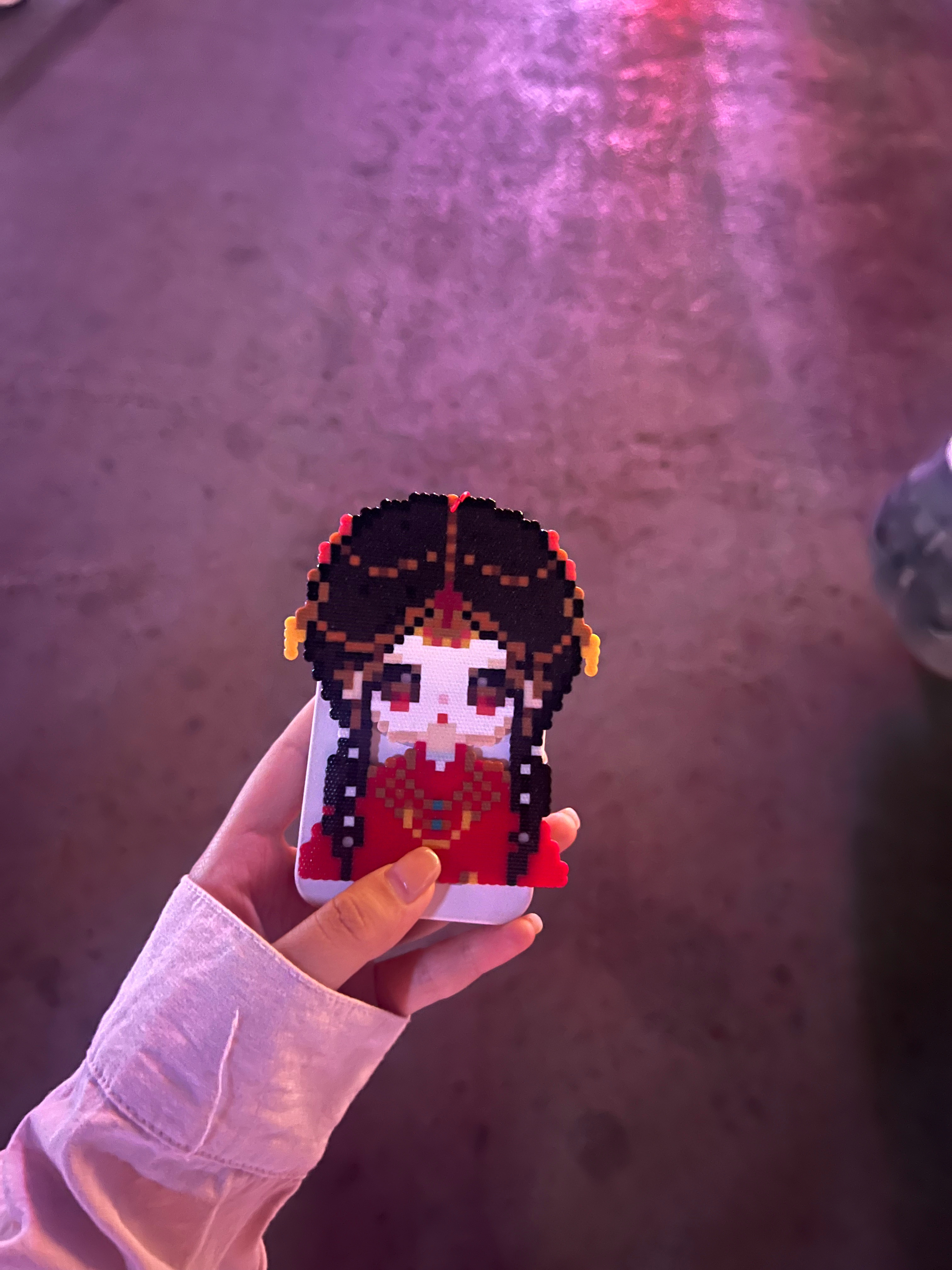 杨幂 红衣娷娷你好美 已给孩子拍八百张 