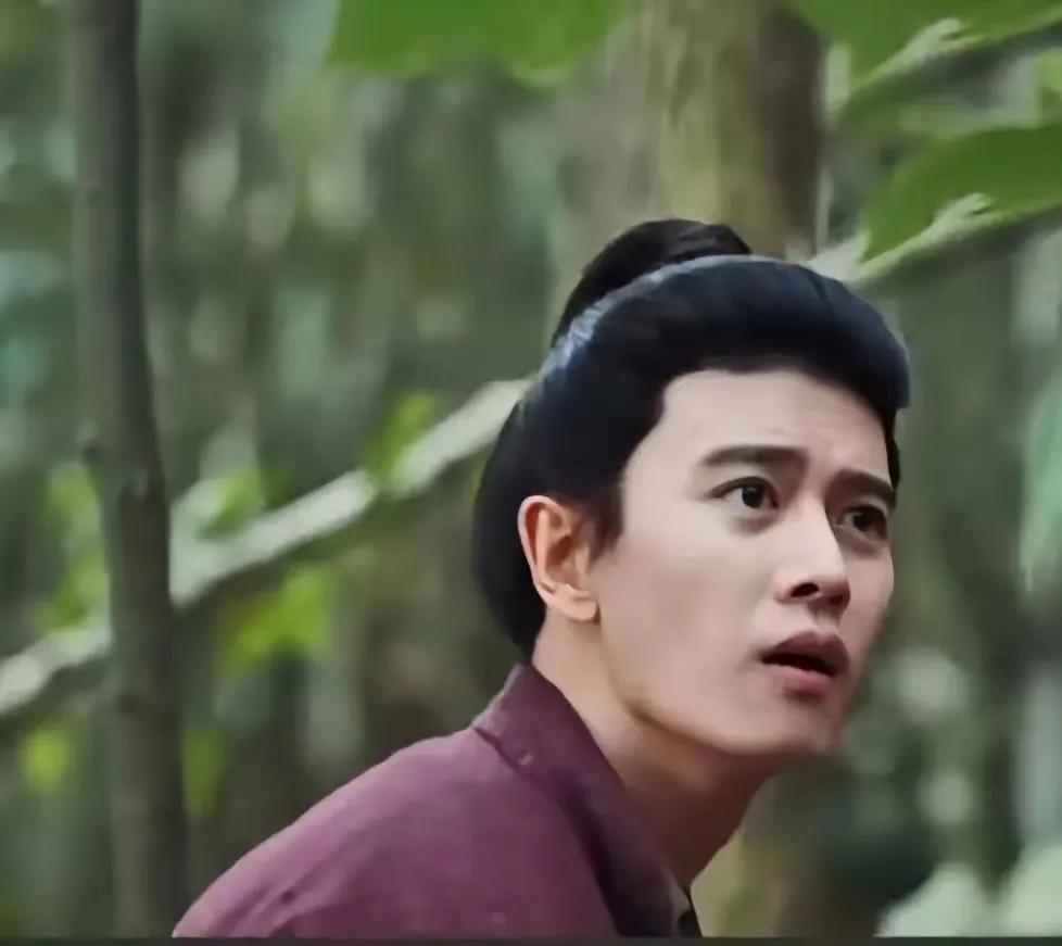 任嘉伦演傻豹子这一个动作和回头，让我瞬间想起1983版《射雕英雄传》的郭靖。这眼