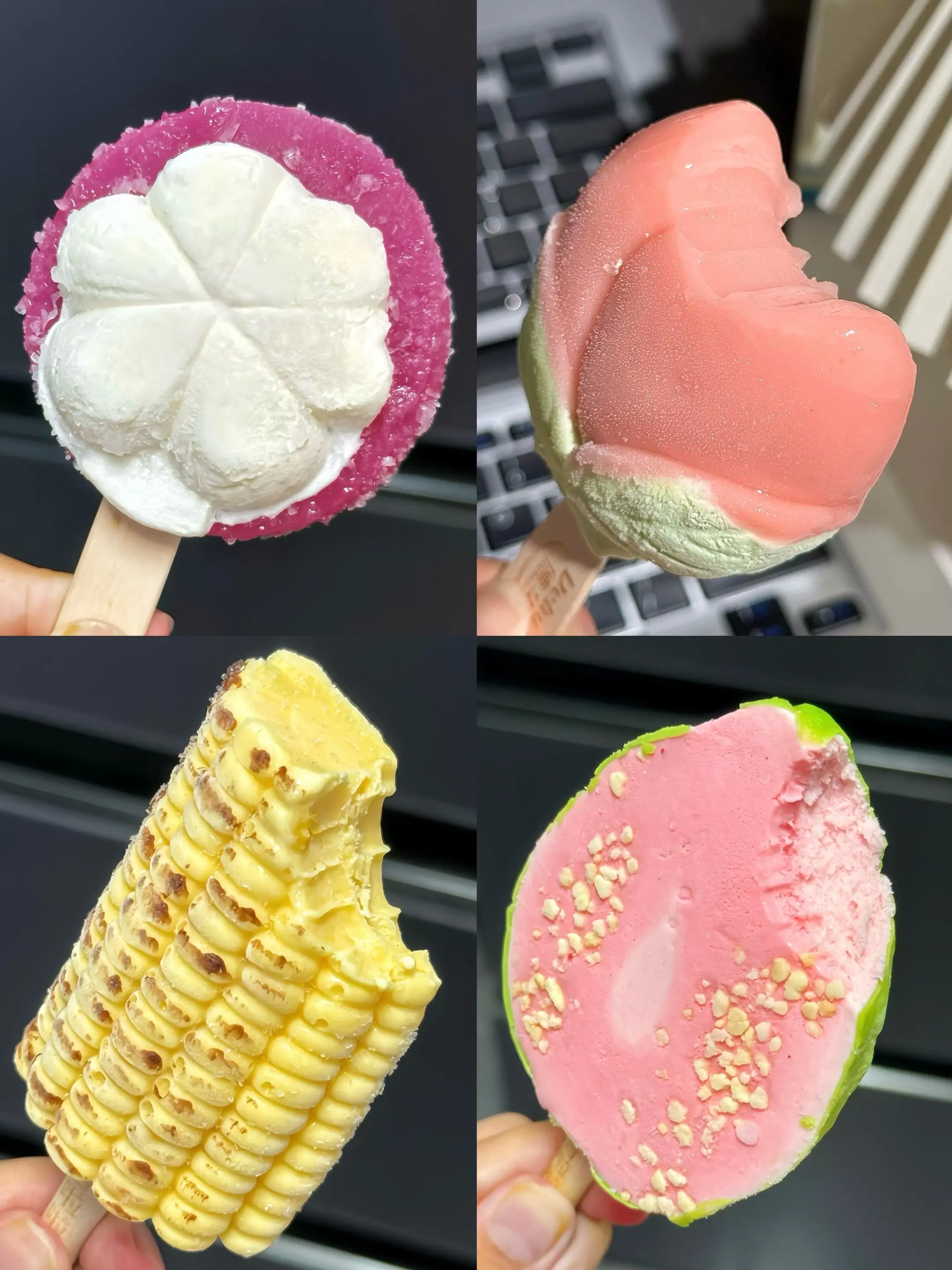 已经期待夏天和好朋友一起吃雪糕的样子了