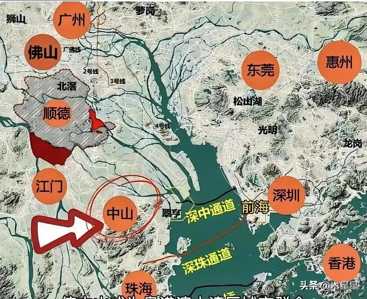 别比了，谁的位置都没有东莞好。
它南边是深圳、香港。
西边是佛山、广州
北边是广