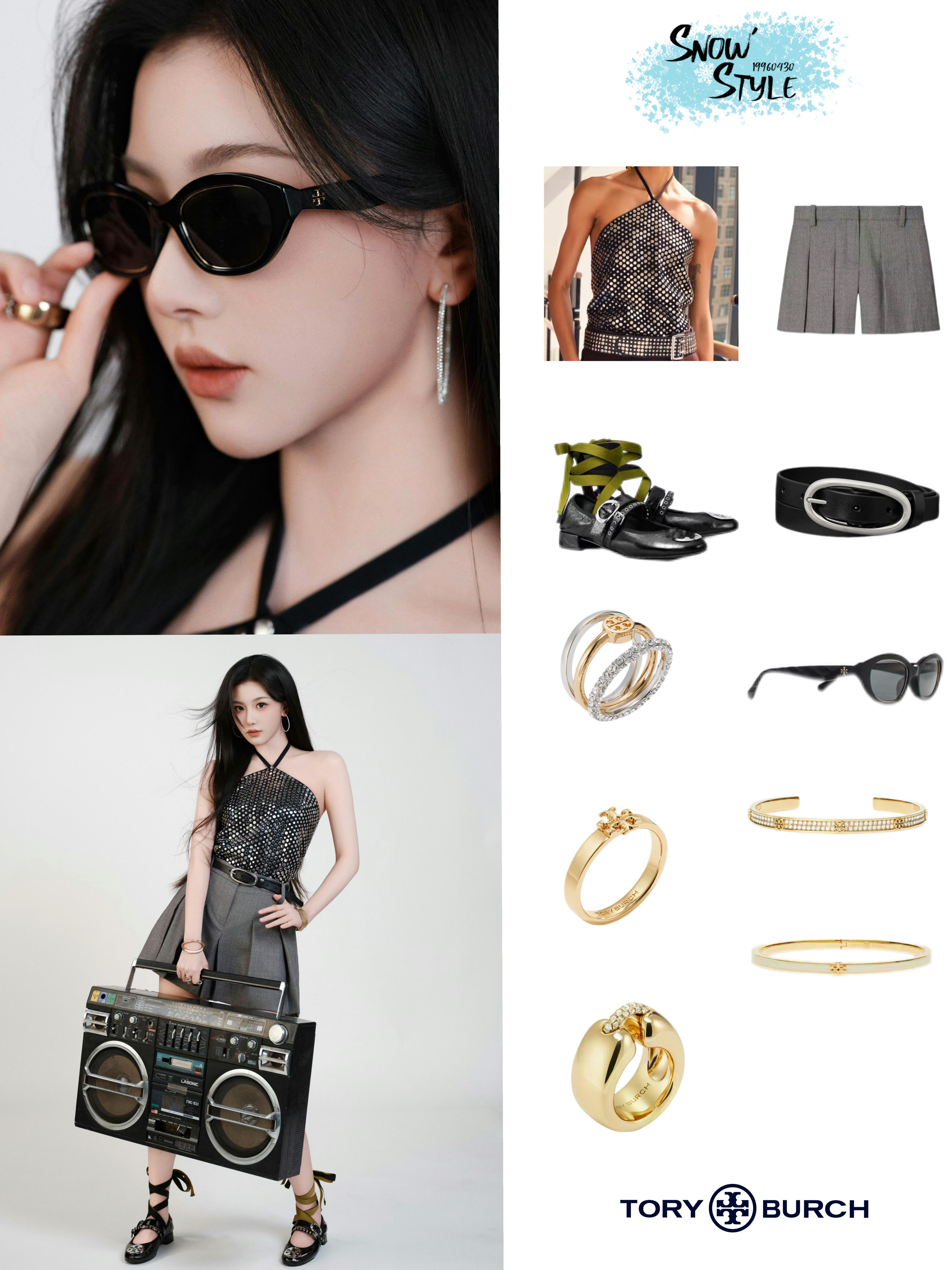 孔雪儿❄️孔雪儿同款 260630 Tory Burch 物料all from：