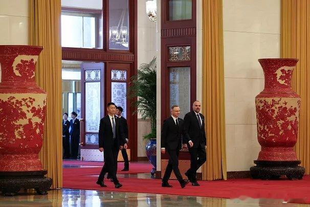 中方会见波兰总统杜达。 ​​​