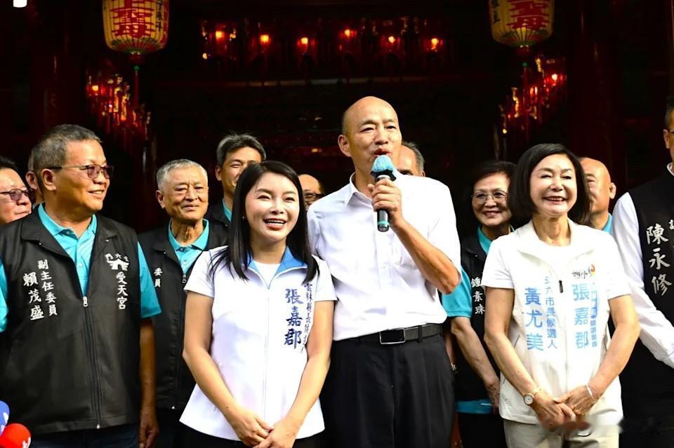 韩国瑜替张嘉郡站台　喊“要拜孙悟空”

韩国瑜的“辅选列车”今天（3日）终于启动