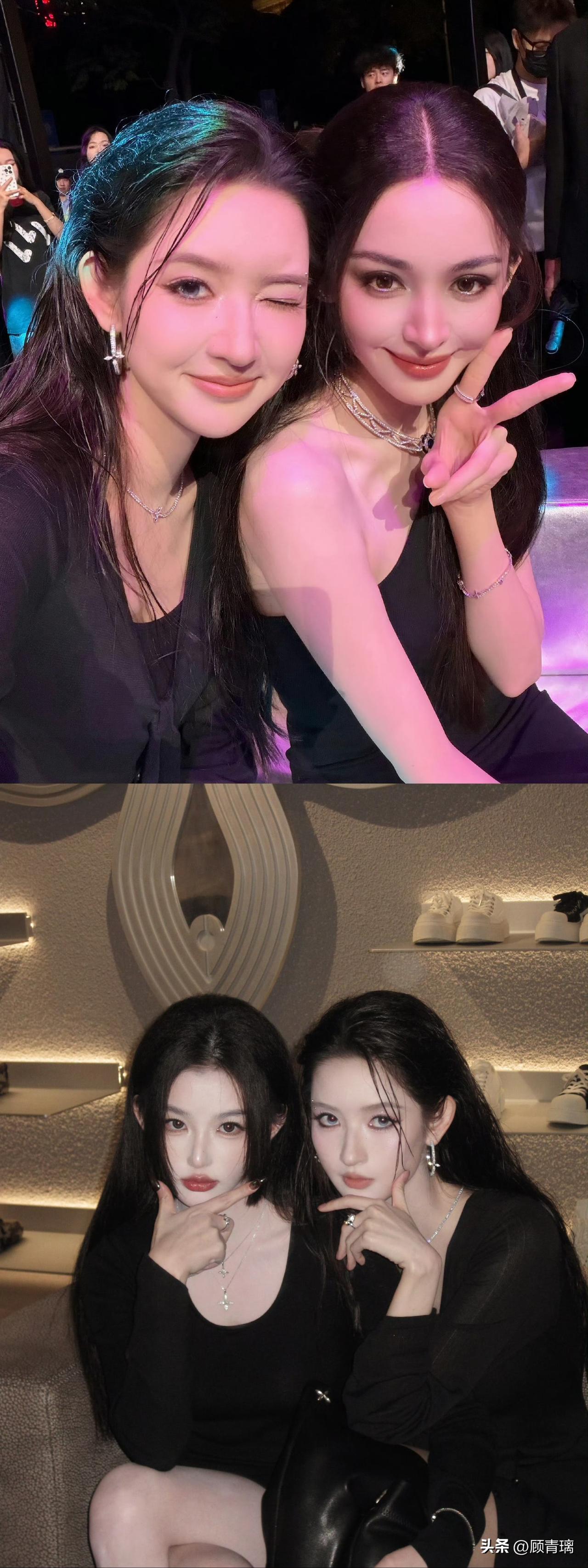 美女的旁边还是美女！你能分清谁是娜扎王玉雯孔雪儿吗？