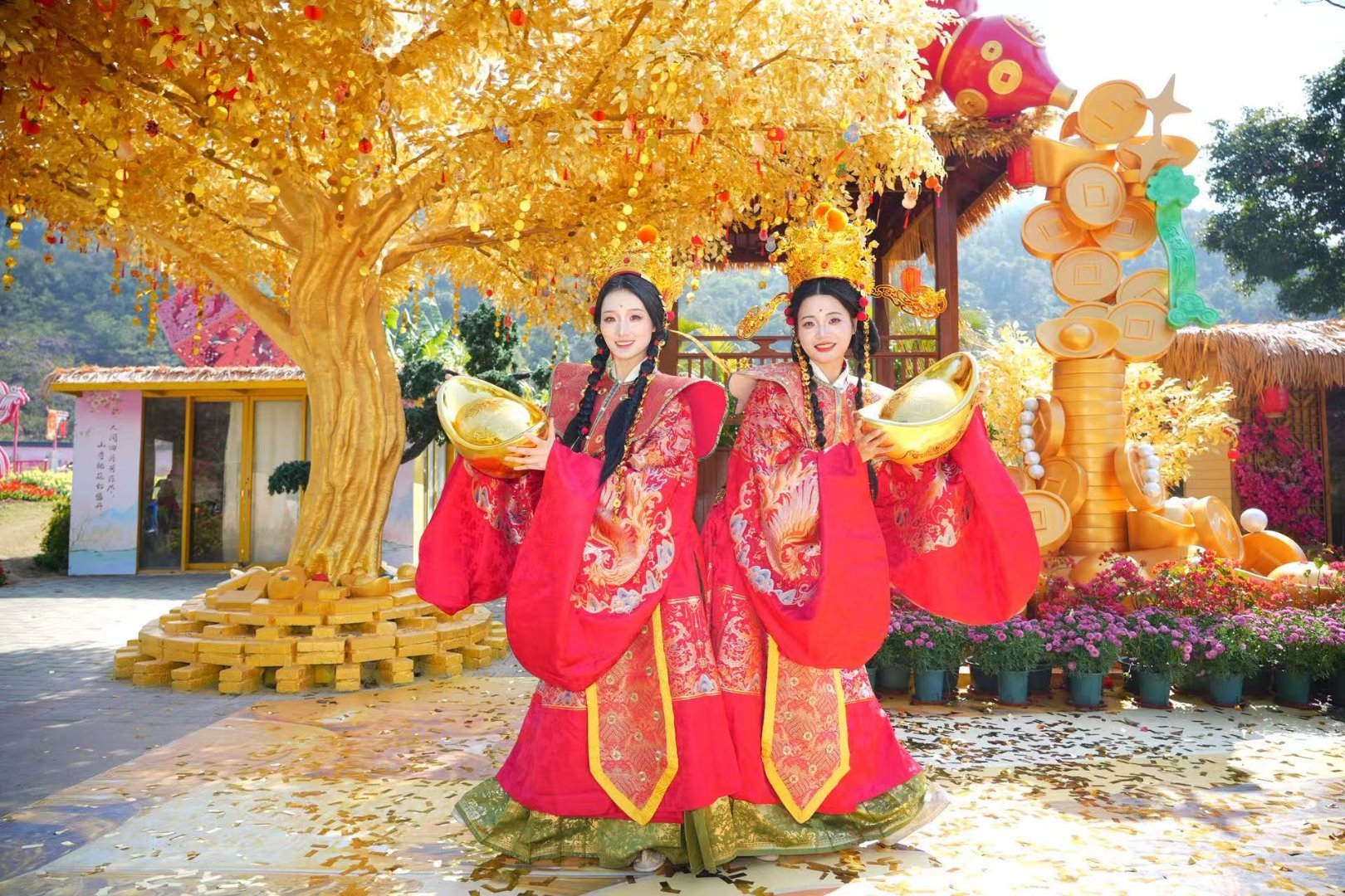 想让新一年“如有神助”？上福山东莞观音山！1月25日，2026东莞观音山五福贺新