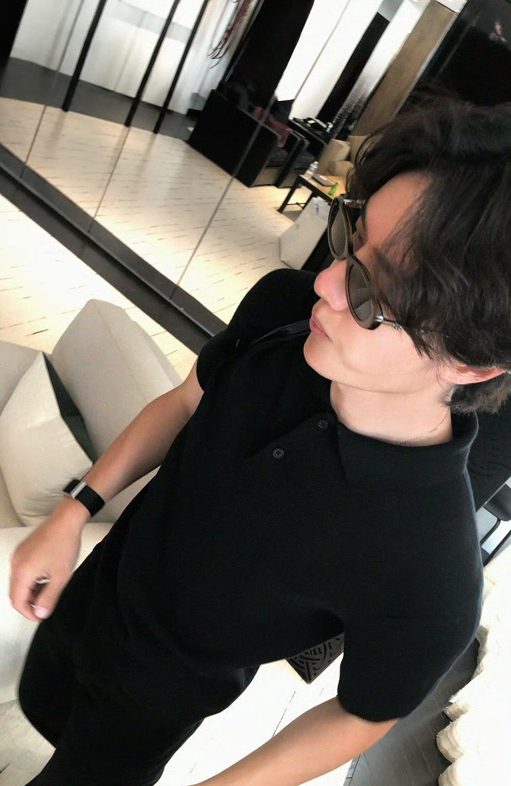 王一博如果all black是一种天赋.！ ​​​