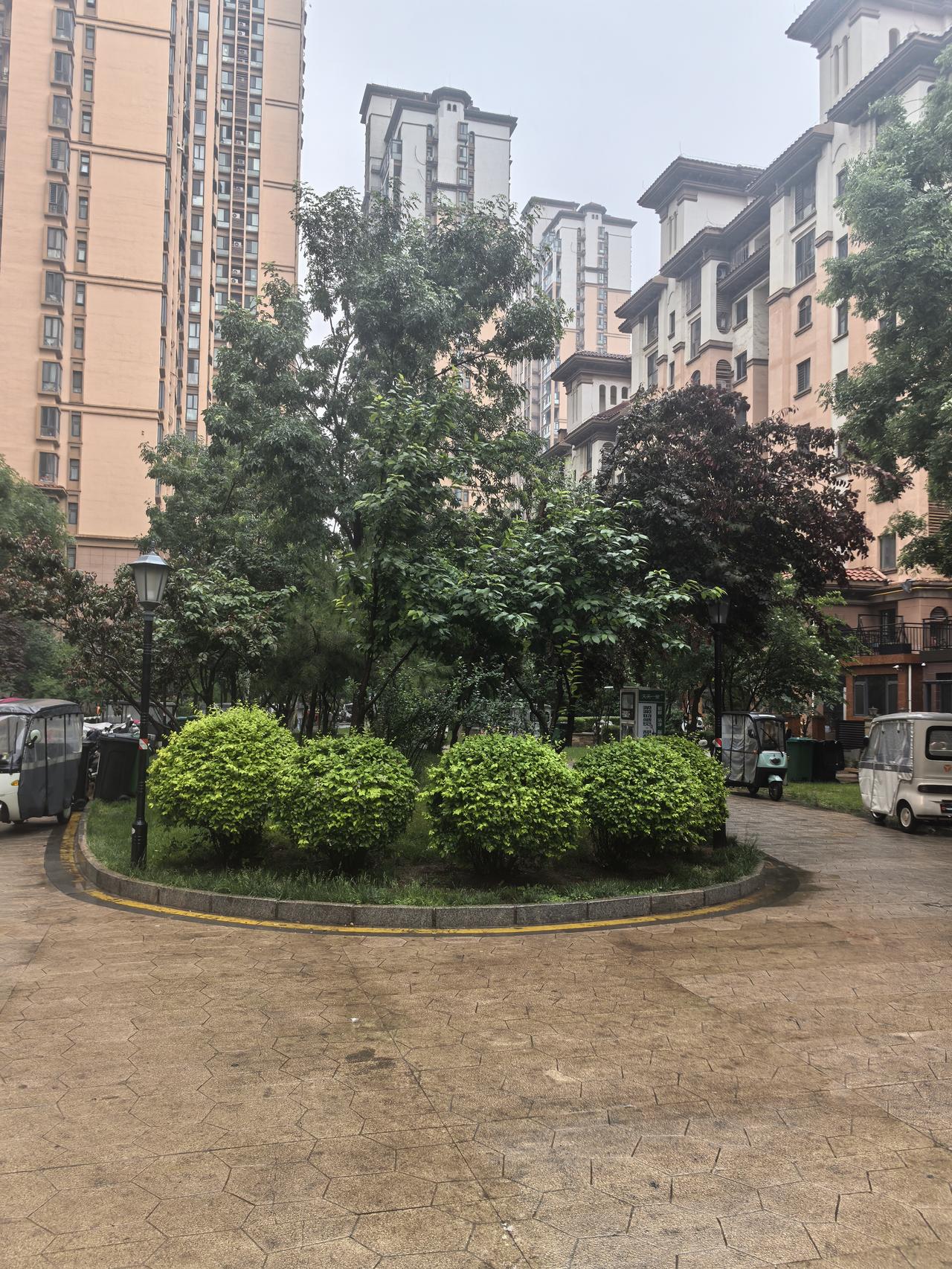 下雨了