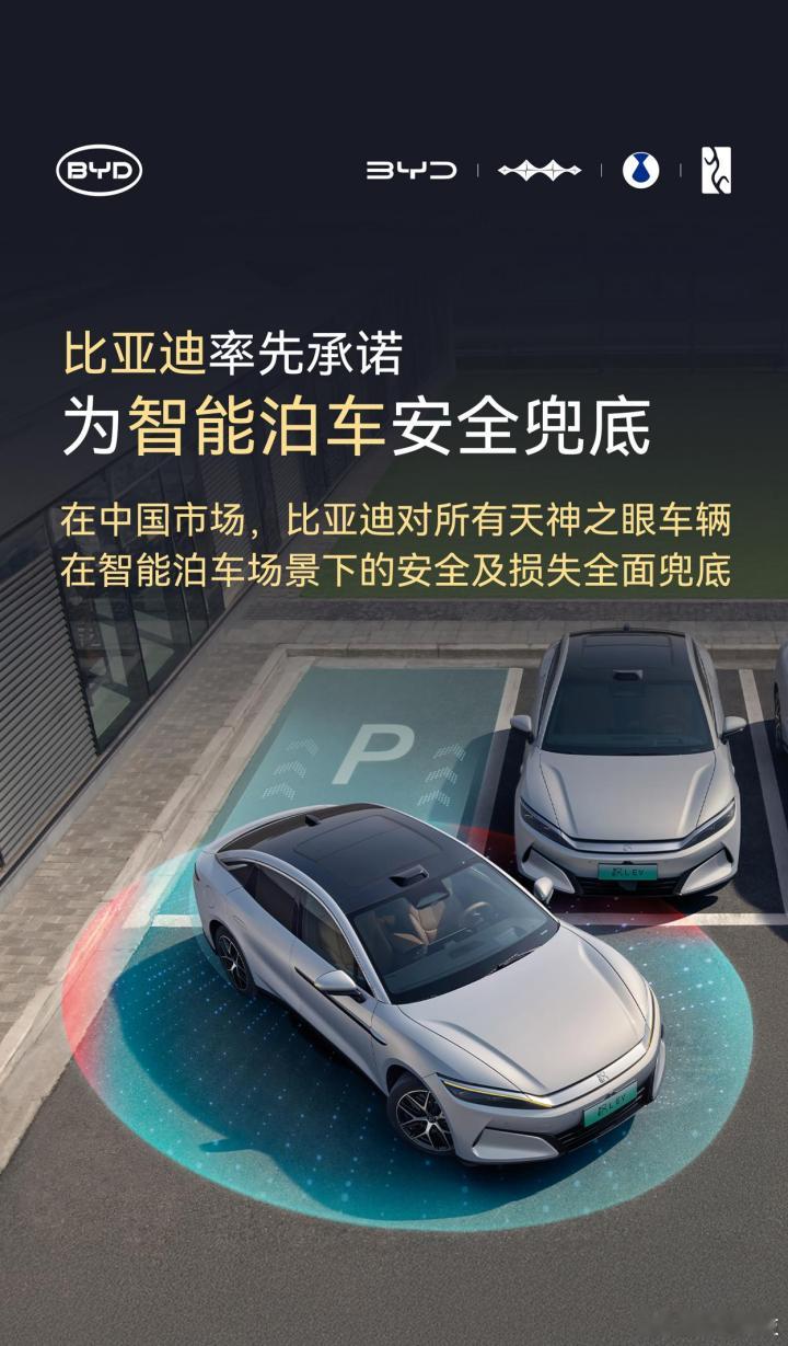 在5月末，比亚迪宣布给旗下车型的城市领航辅助驾驶做一年安全兜底，重塑汽车行业责任