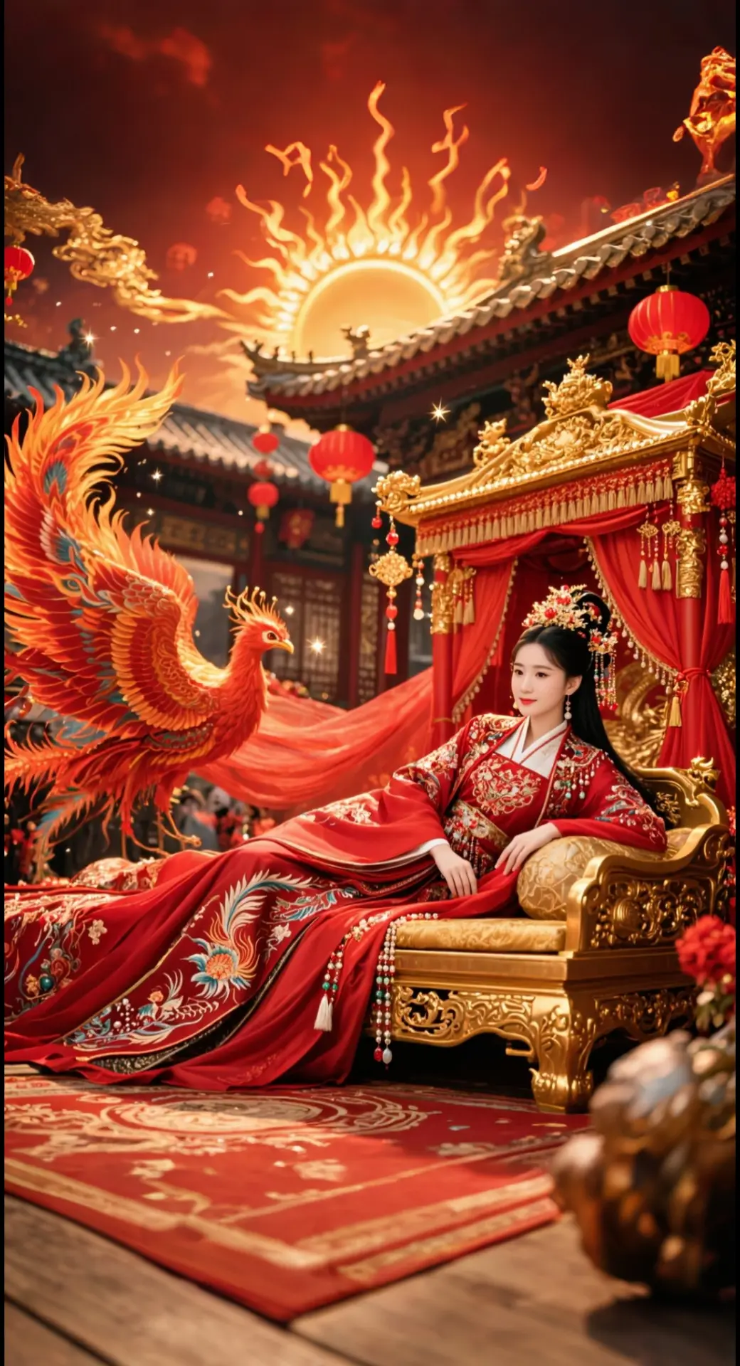 AI扩图 AI神话婚礼写真 ai创作