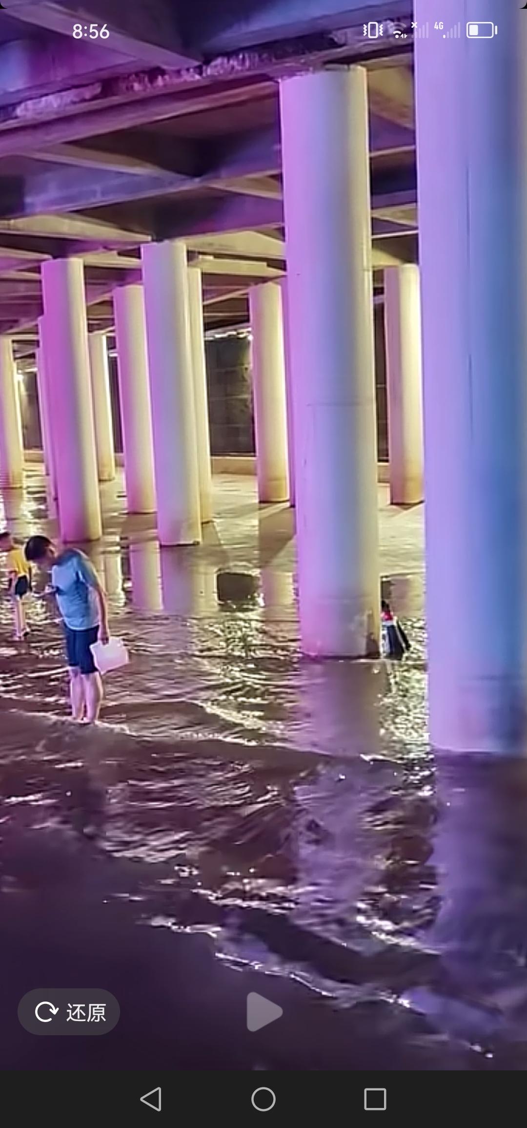 6月29号，吉林市松江中的江边仿佛变成了大海，这水涨得着实惊人！

近日，吉林市