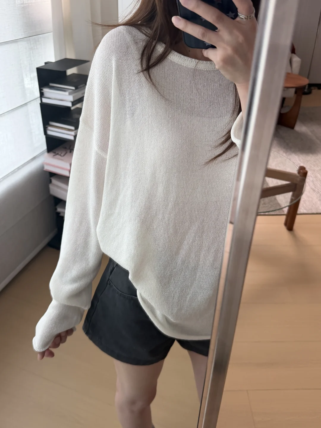 夏天一直穿到秋季的罩衫T，太舒服了～～