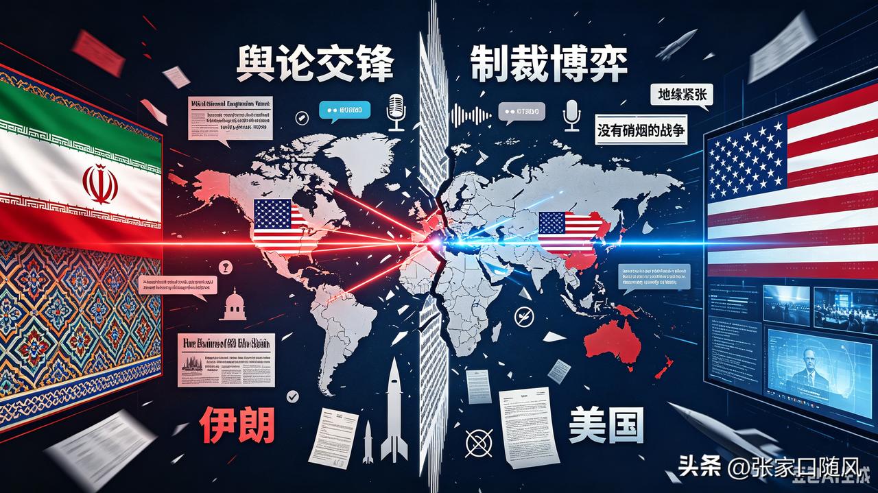 唇枪舌战是看不见硝烟的战场，特朗普嘴皮子厉害说伊朗被打败了，那伊朗嘴上功夫也不简