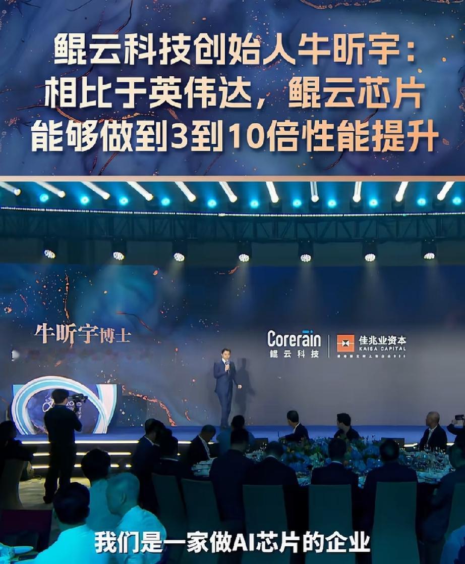 国内又崛起了一家实力强劲的公司，名为鲲云科技。
创始人牛昕宇称：“我们是一家专注