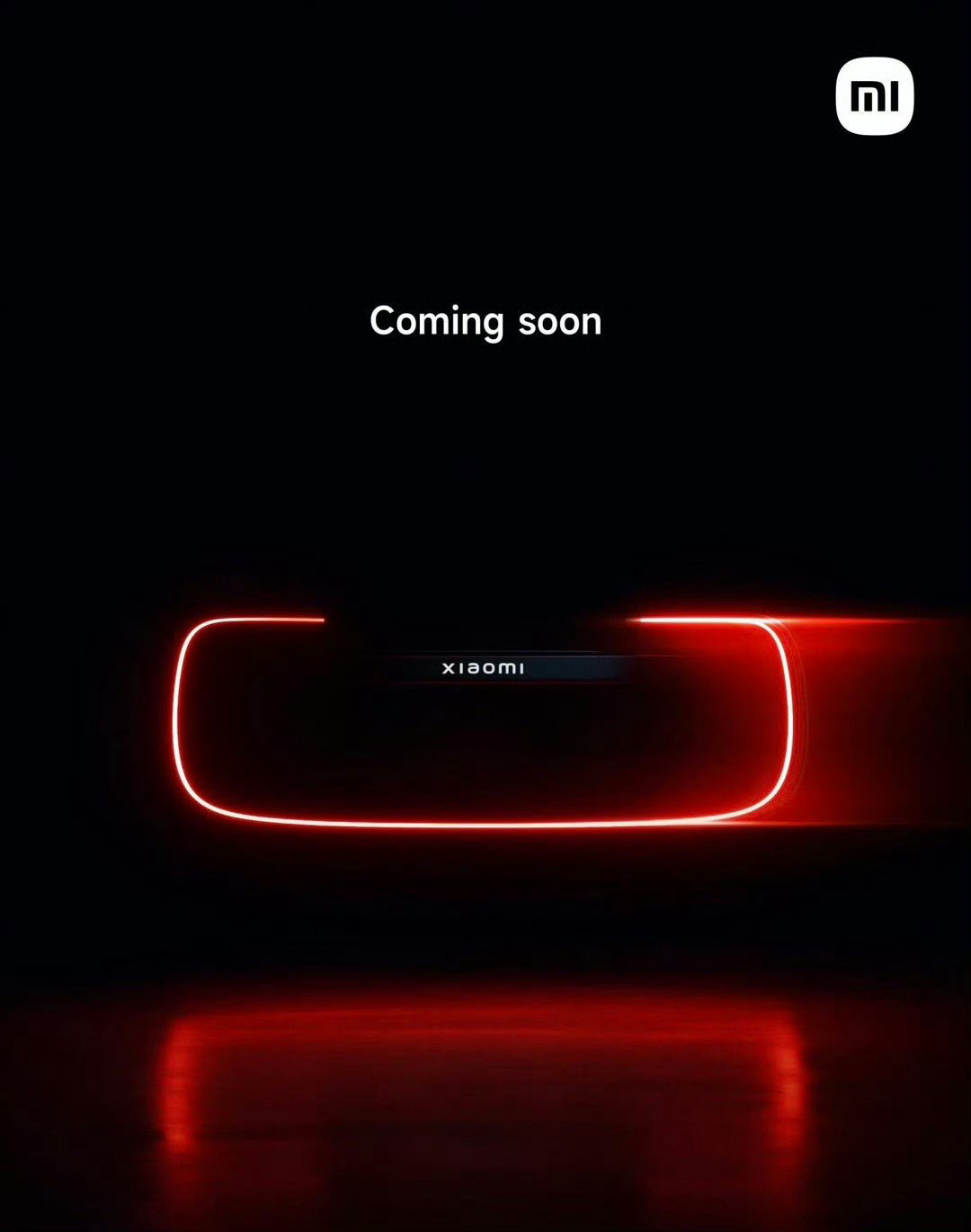 小米汽车预告图我去…是小米超跑！！大伙别说这U型尾灯好对味