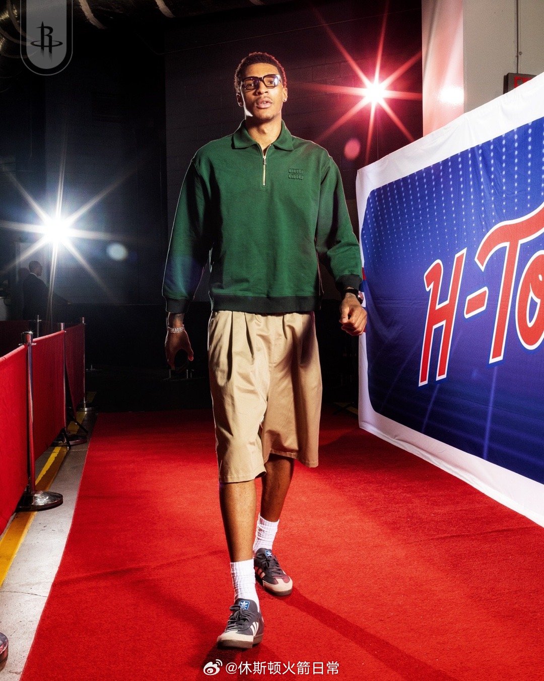 球员今日份OOTD雄鹿vs火箭休斯顿火箭NBA吐槽大会