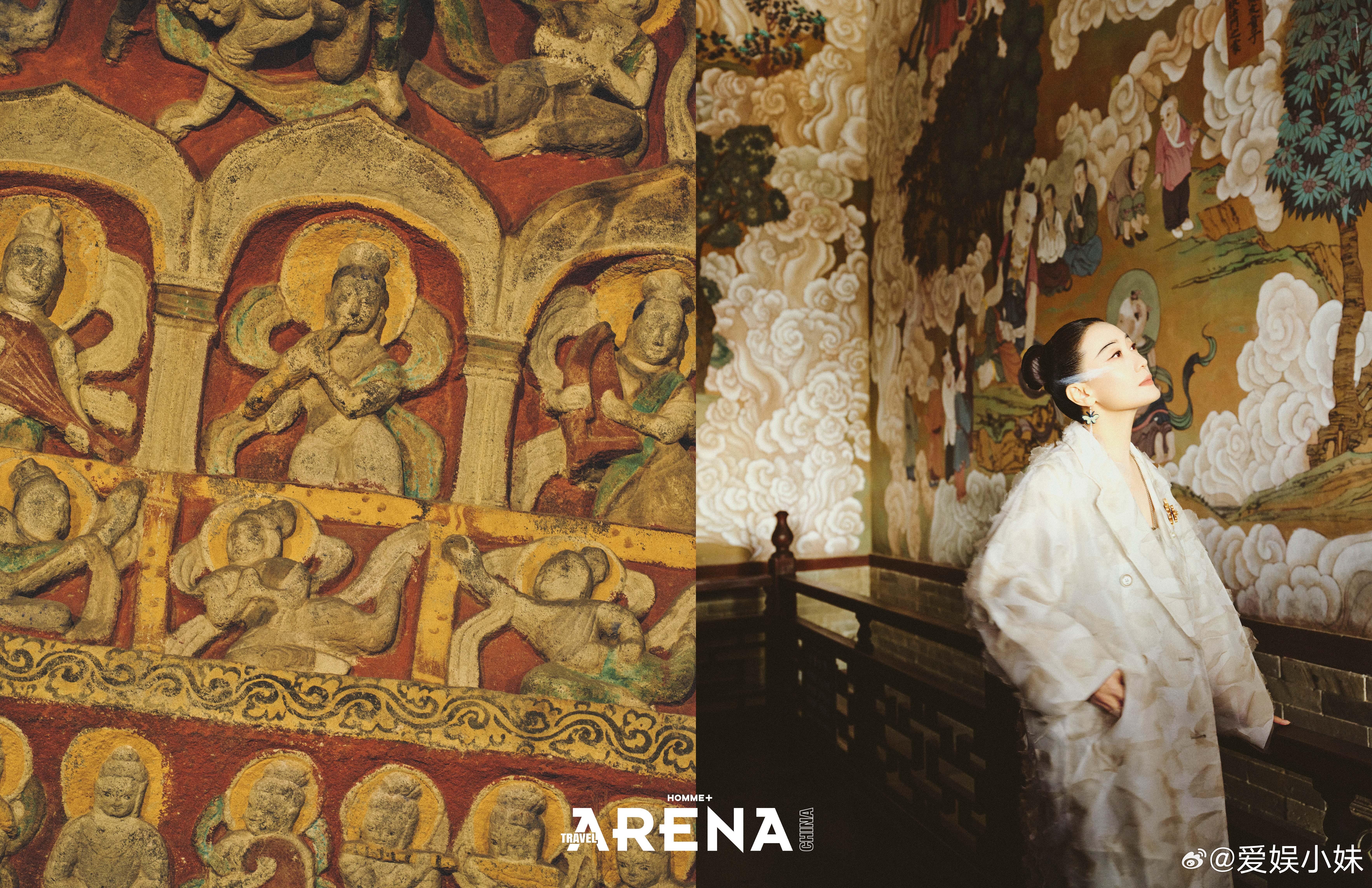 歌唱家谭晶重回故乡大同，千年石窟、古寺城墙浸着时光厚重，老陈醋香、盘扣巧思藏着故
