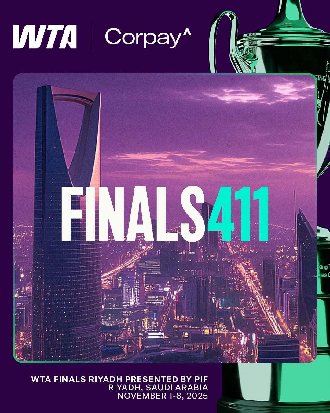 年终观赛指南📜2025赛季巅峰之战将在利雅得打响，关于今年的总决赛你需要了解…