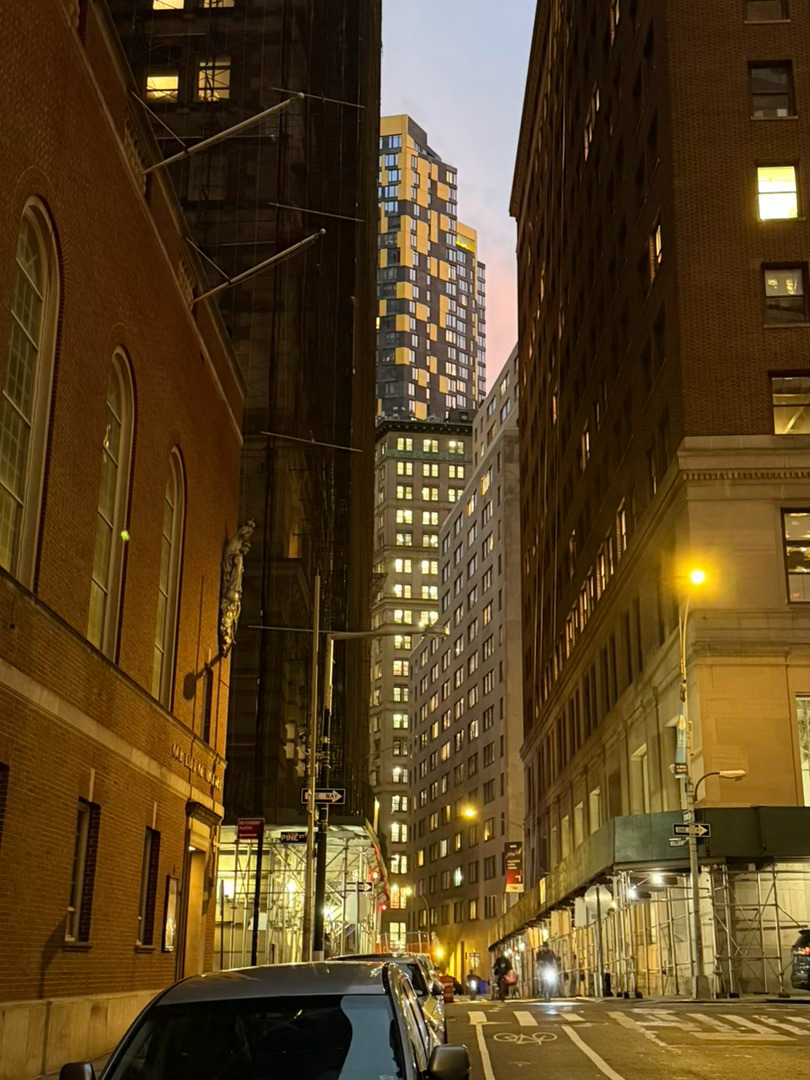 纽约 曼哈顿华尔街的黄昏和夜景，全部都是live photo， 给大家现场即视感