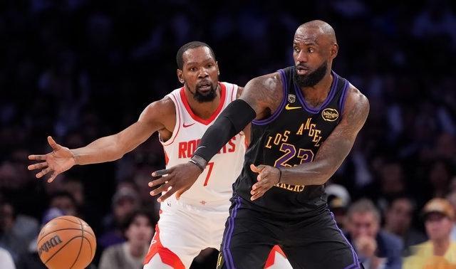 火箭vs湖人杜兰特钉上耻辱柱！杜兰特复出，火箭基本全阵容，湖人东契奇和里弗斯还在